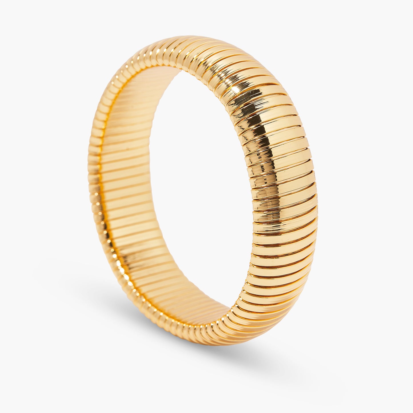 Lustra Wide Gold Cuff