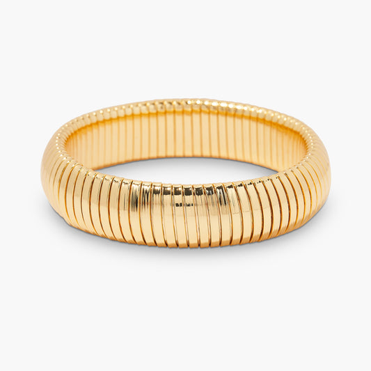 Lustra Wide Gold Cuff