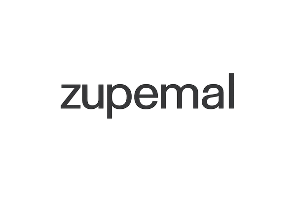 minimal with the logo 'zupemal' on it 